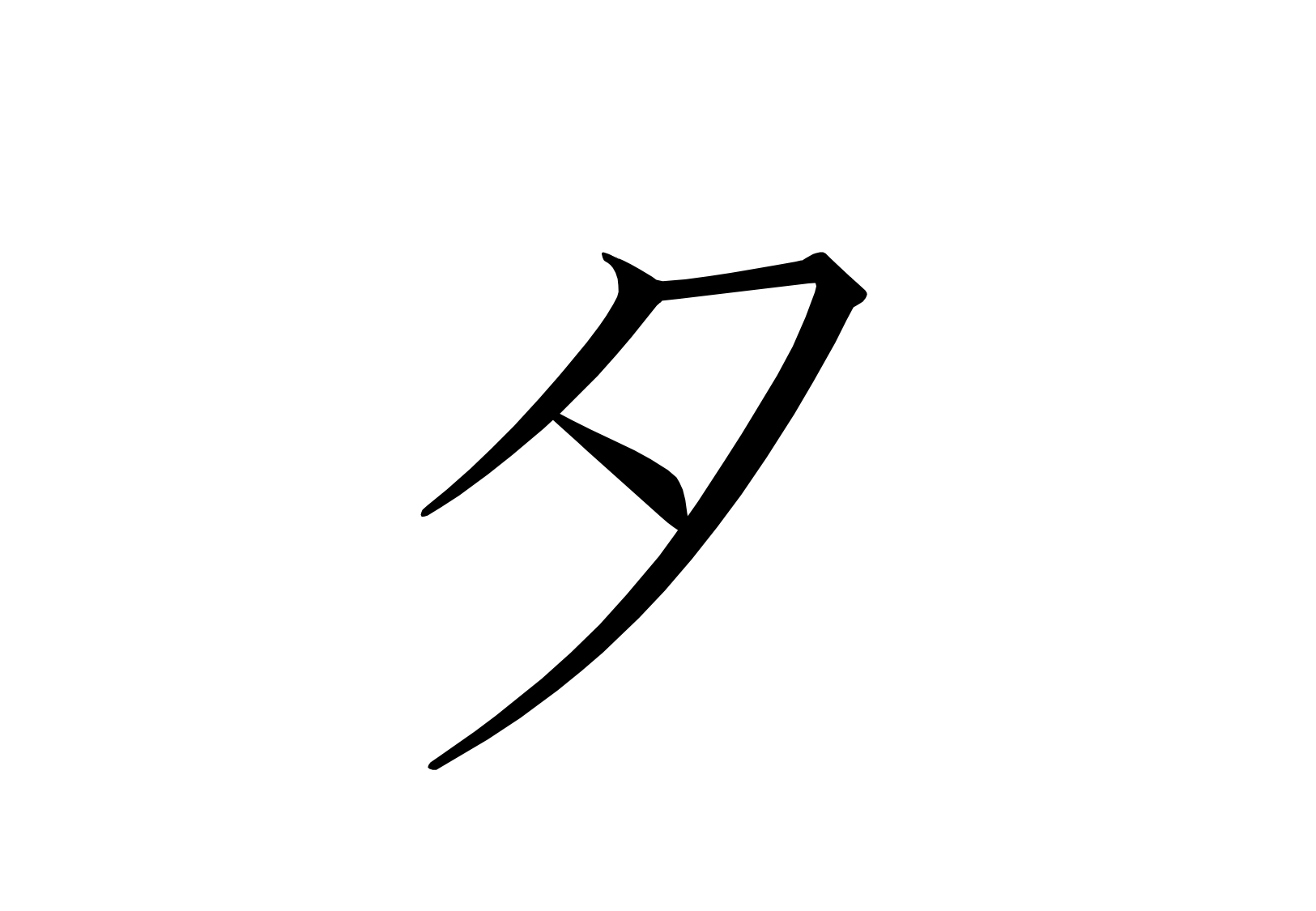タの書き方 - にほんご Study